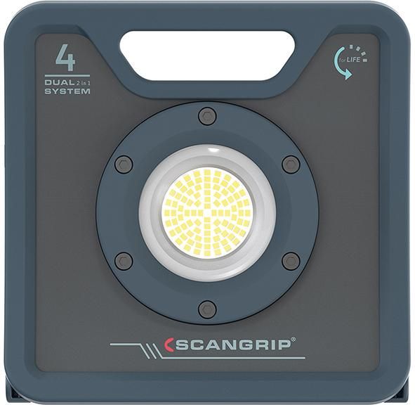 Arbeitsleuchte DualsystemNOVA 4K C+R Fore Life 400-4000Lumen Scangrip