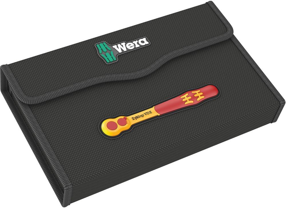 Steckschlüssel-Garnitur 3/8" ZYKLOP VDE 17-teilig Wera