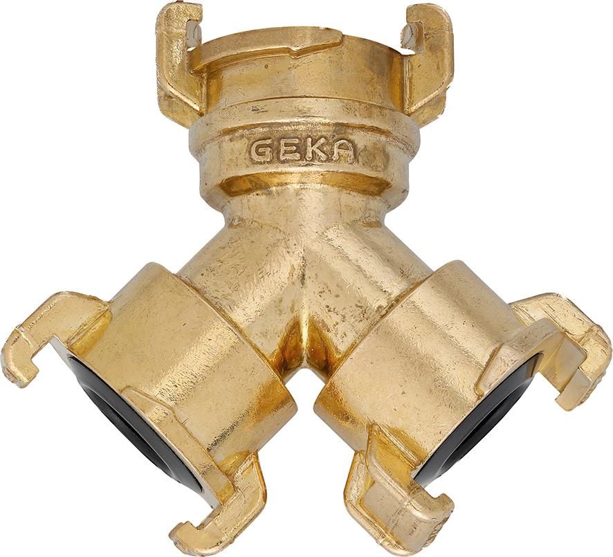 GEKA plus-Abzweigstück MS, 3/4" m.Kupplung,SB
