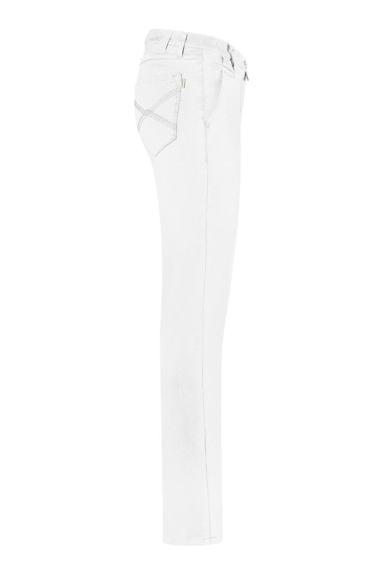 HAKRO Damen Chinohose X-Stretch weiß, XS