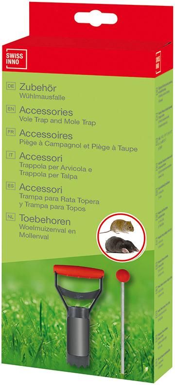 Zubehörset Wühlmausfalle SuperCat Swissinno Solution