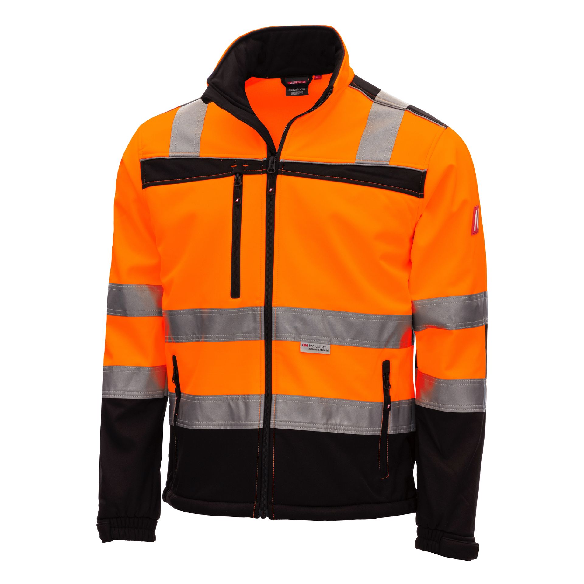 NITRAS MOTION TEX VIZ, Warn-Softshelljacke 7170