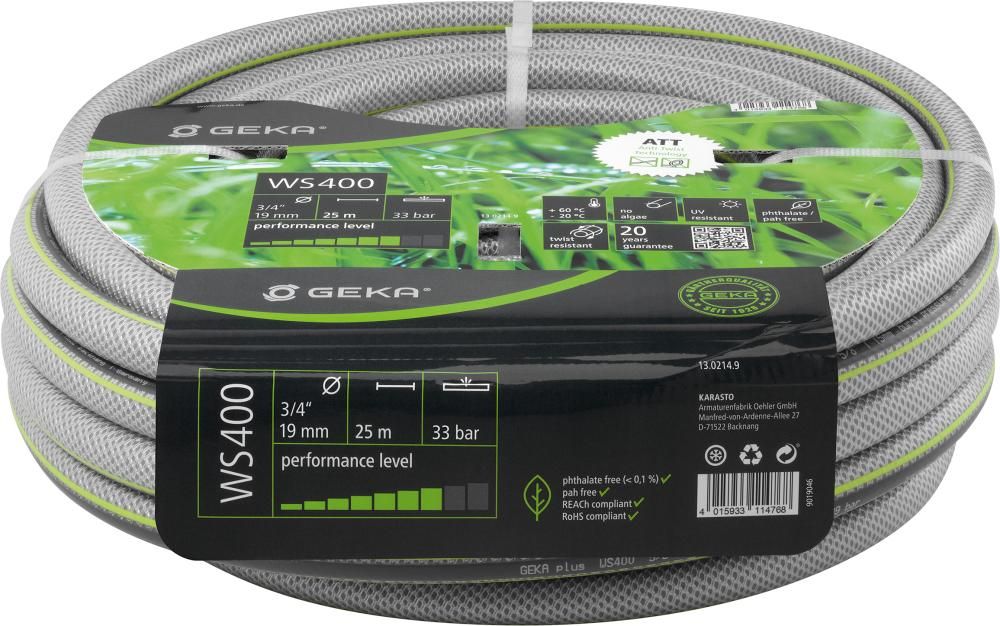 Wasserschlauch WS400 3/4"/19 mm 25 m GEKA plus