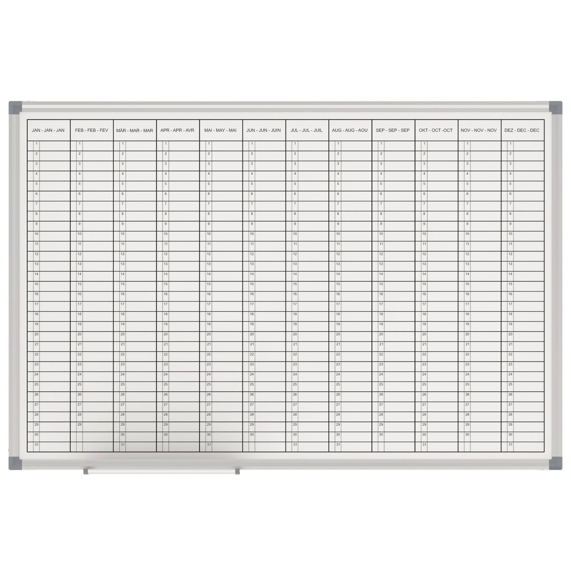 Jahresplaner MAULstandard 60x90cm