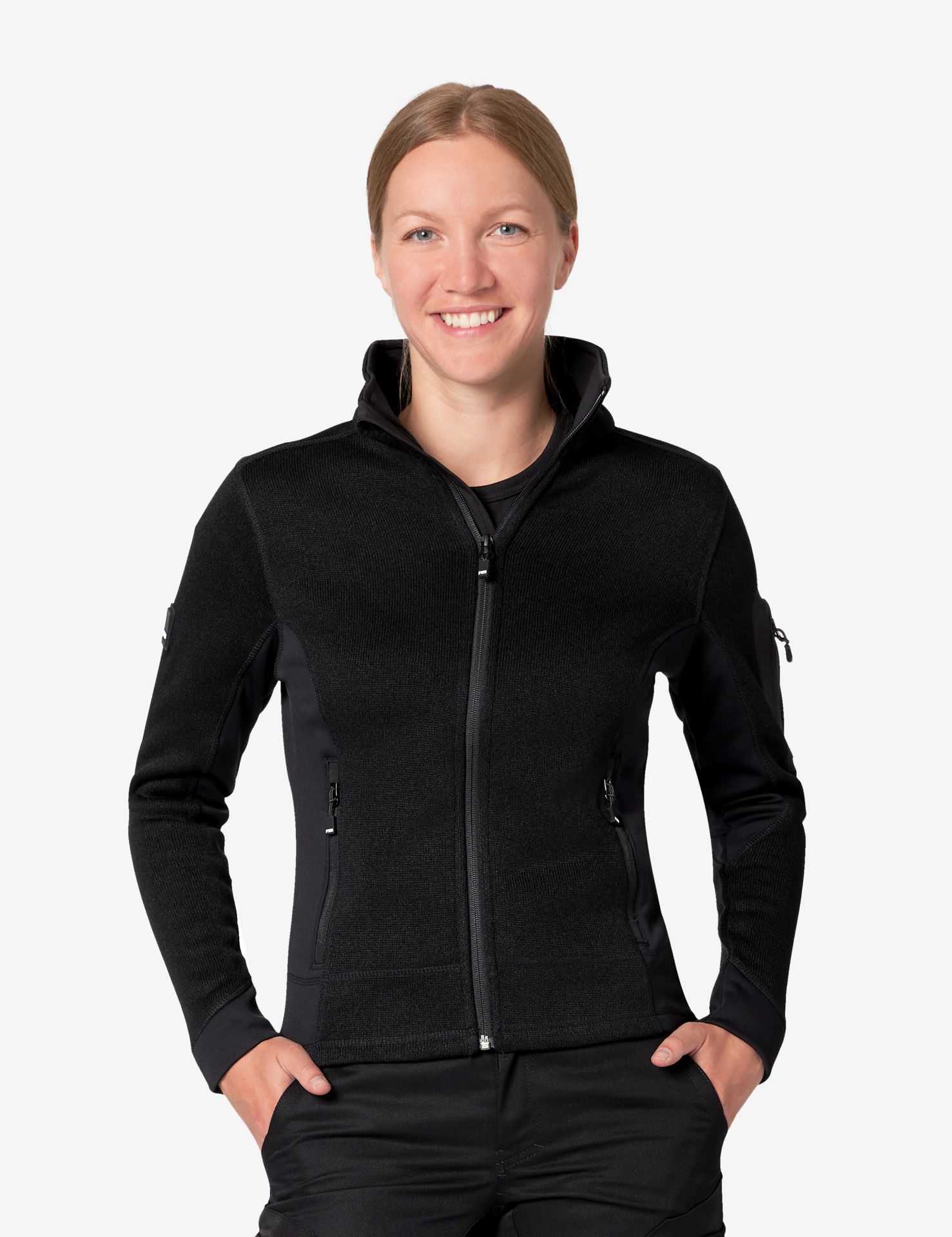 FHB Strick-Fleece-Jacke MARIEKE Damen