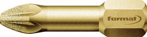 Bit Diamant 1/4" DIN 3126 C6,3 PZ1x25mm FORMAT