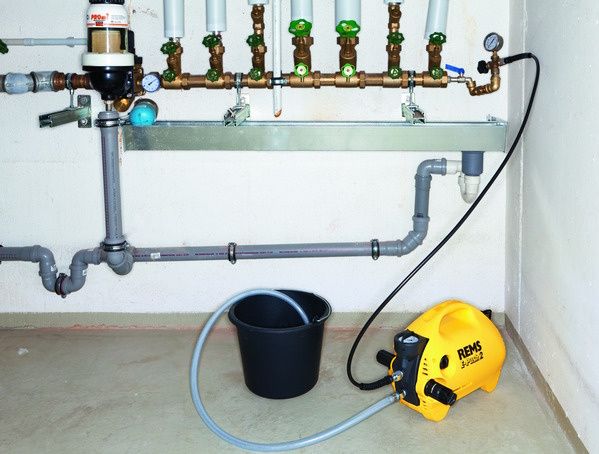REMS elektrische Prüfpumpe