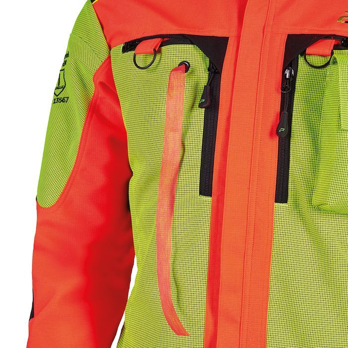 PSS X-treme Sauenschutzjacke Protect neonrot/gelb - Gr. 3XL