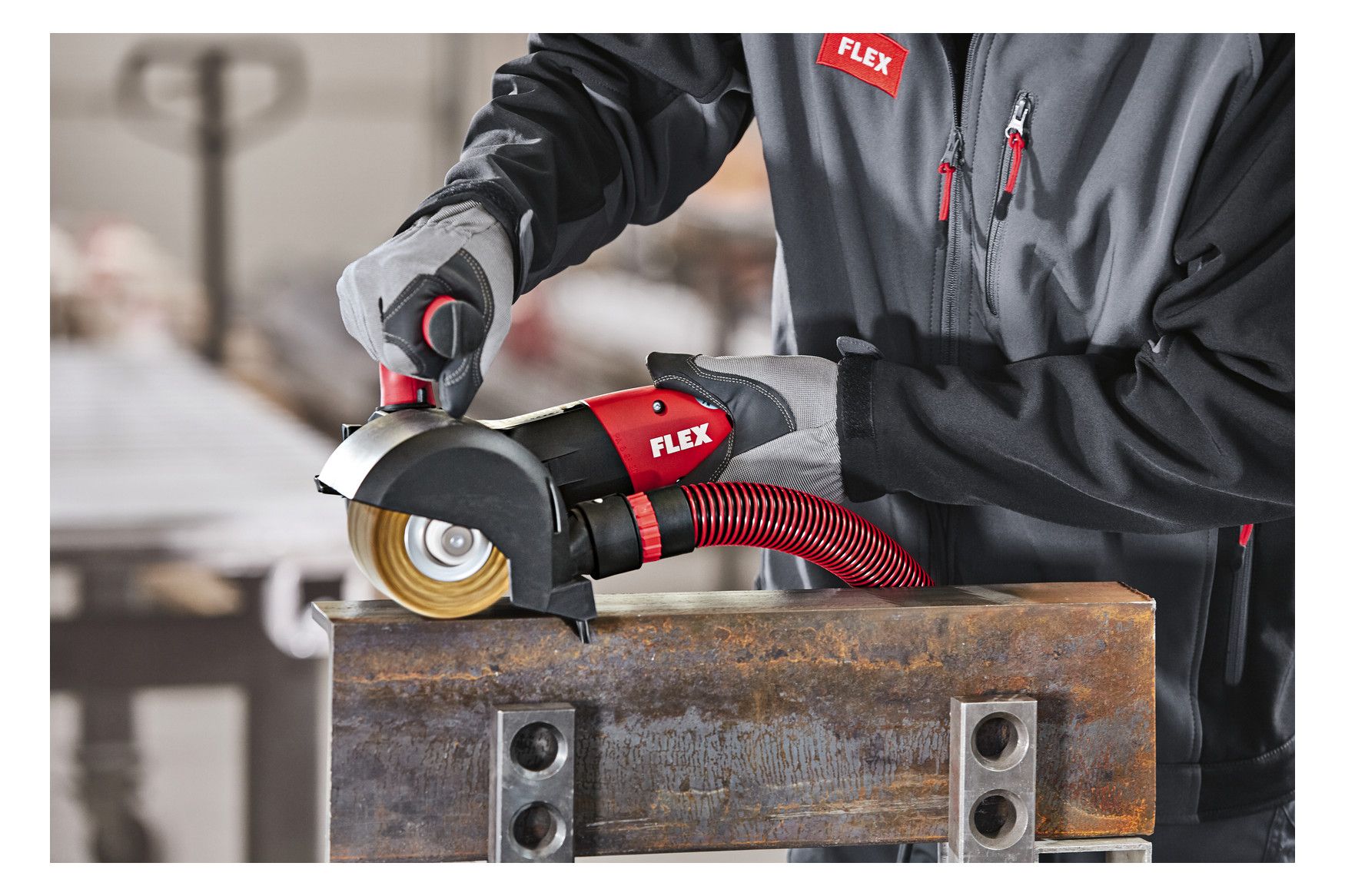 FLEX Satiniermaschine im Koffer