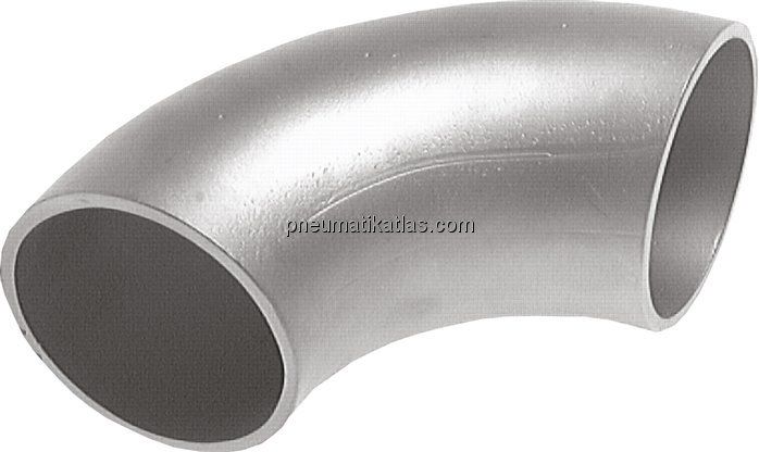 Rohrbogen Typ3, 17,2x1,6mm, 1.4571, geschweißt, EN 10253 Typ A (DIN 2605)