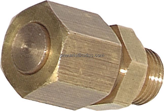 Verschlussstopfen f. Klemmringverschraub. 4mm, Messing