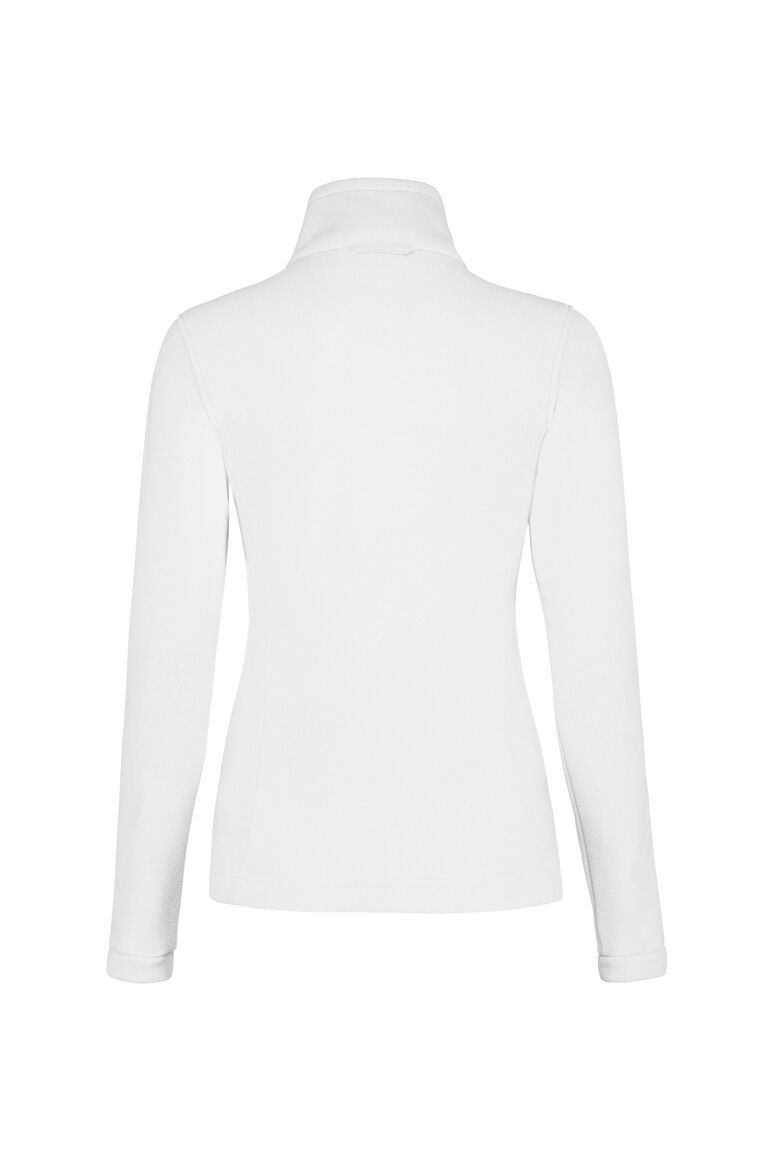 HAKRO Damen Fleecejacke ECO weiß, XS