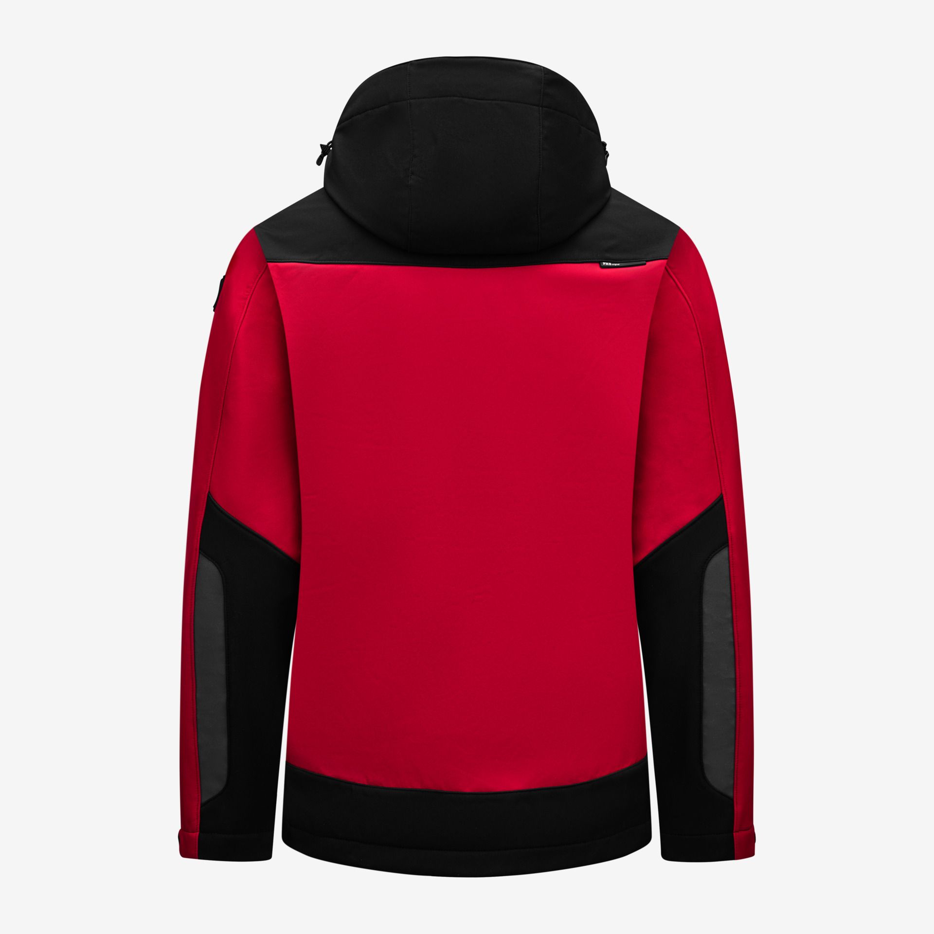 FHB Softshelljacke JANNIK rot-schwarz - Gr. XS