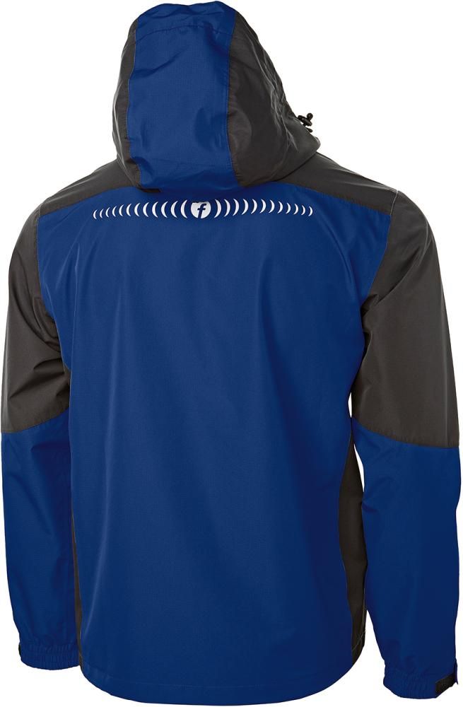 Regenjacke Plus kornblau/schwarz Gr. XL Fortis Elements