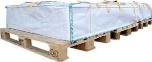 Big Bag 320x125x30cm, SWL 1.500 kg, SF 5:1, Warndruck Asbest