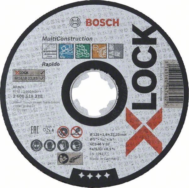 Bosch X-LOCK Trennscheibe Multi Material