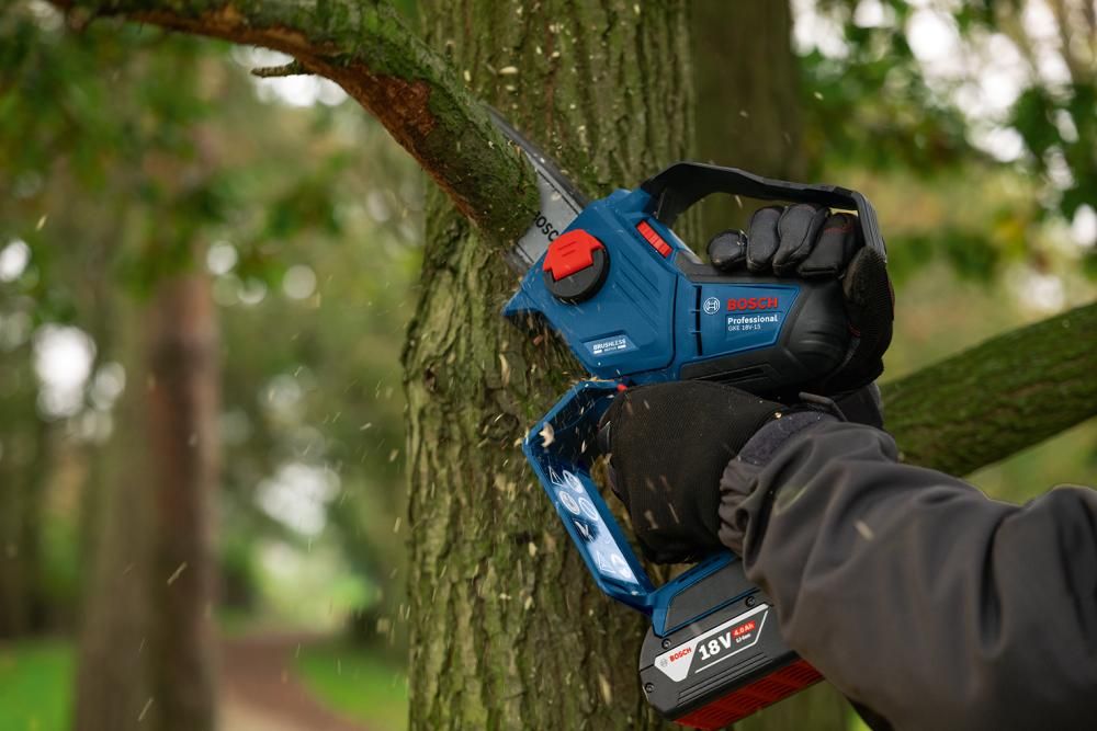 Akku Kettensäge , solo GKE 18V-15 Bosch ohne Akku ohne Ladegerät Karton