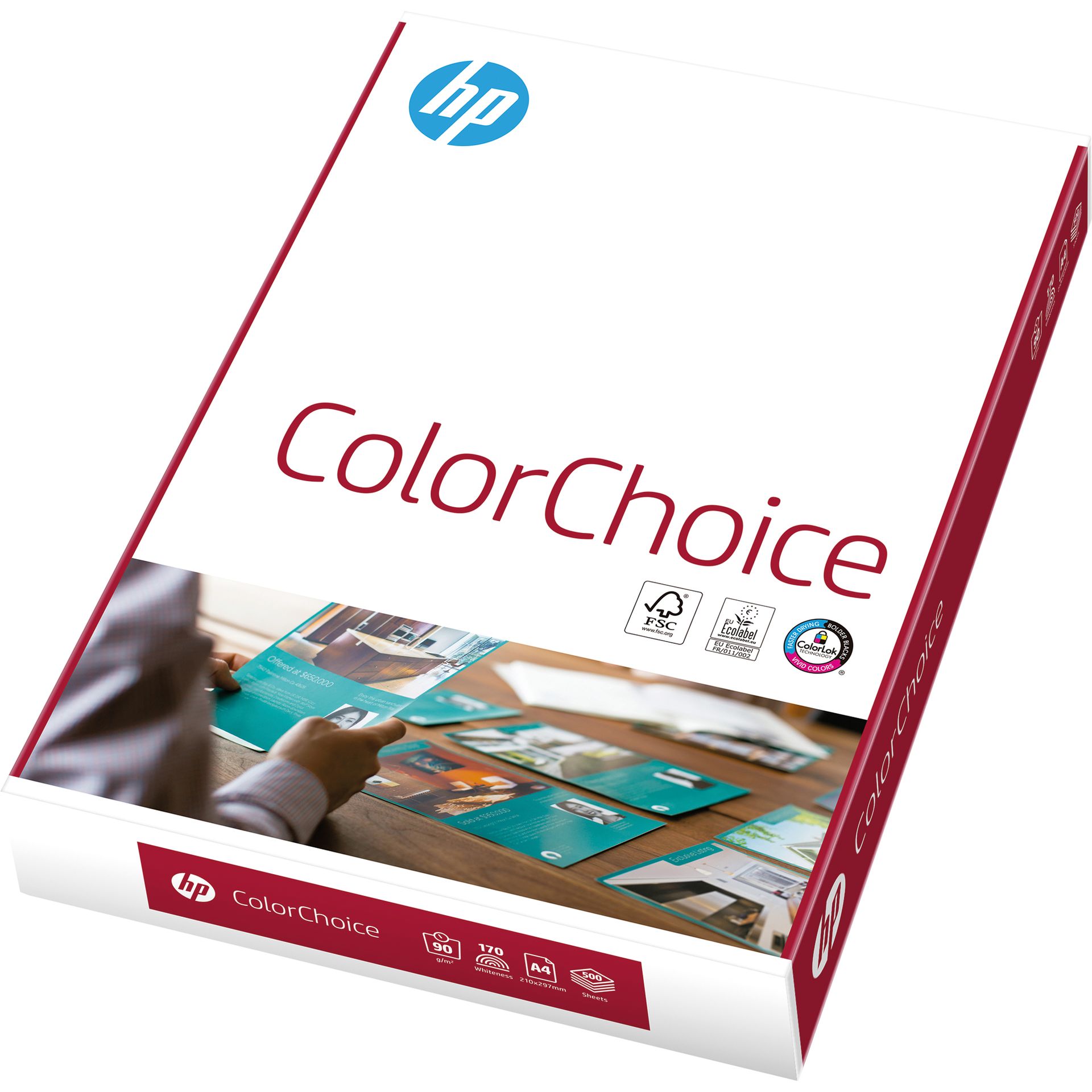 Farblaserpapier Colour Laser A4 90g ws 500Bl