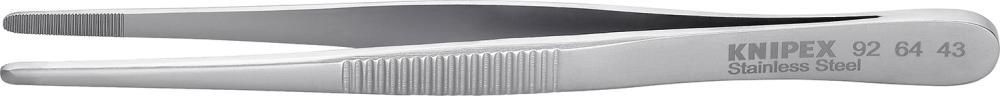 Pinzette Präzision vernickelt rund 120mm 3mmKNIPEX