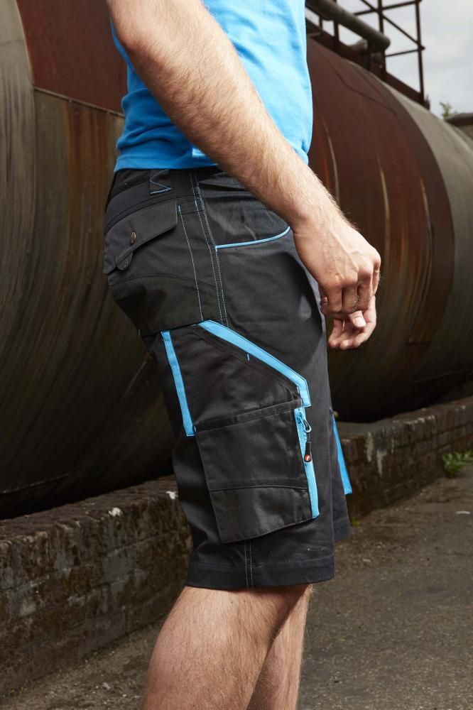 FORTIS Herren Bermuda 24,blau/schwarz Gr.54