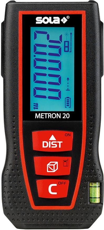 Laser-Entfernungsmesser METRON 20 mit Gürteltasche
