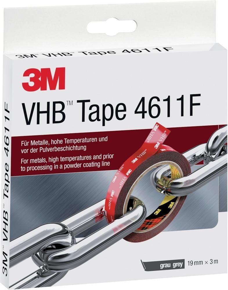 VHB" doppelseitiges Klebeband grau
