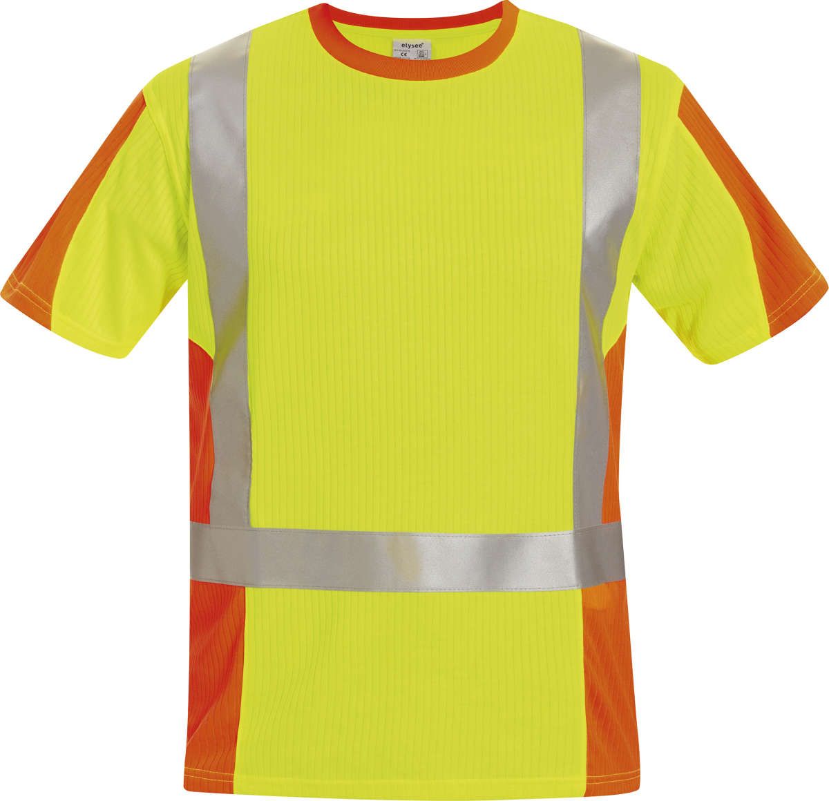 Warn-T-Shirt Utrecht, Gr. L, gelb/orange