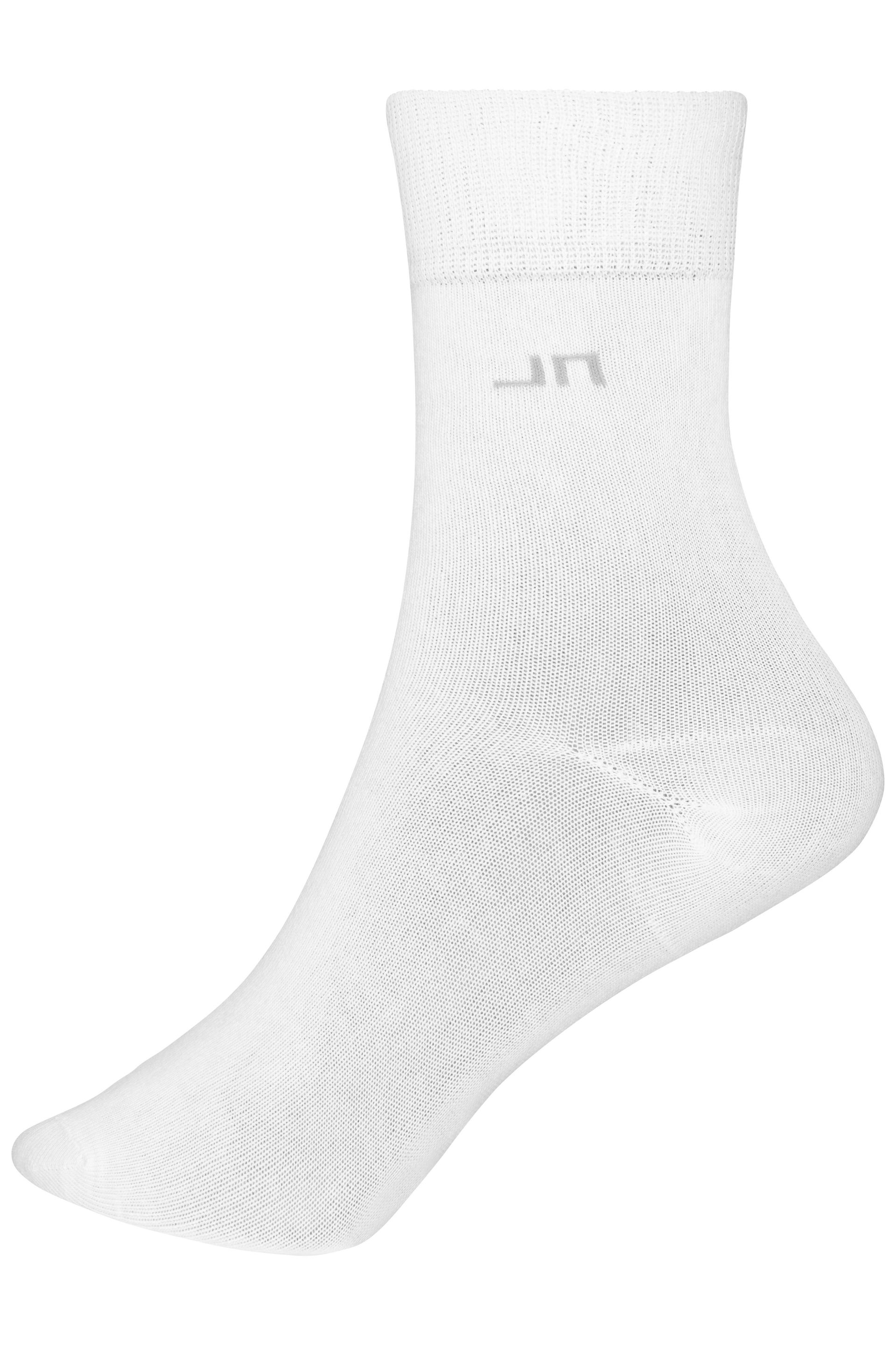 James & Nicholson JN207 Socken, Weiß, Gr. 42-44