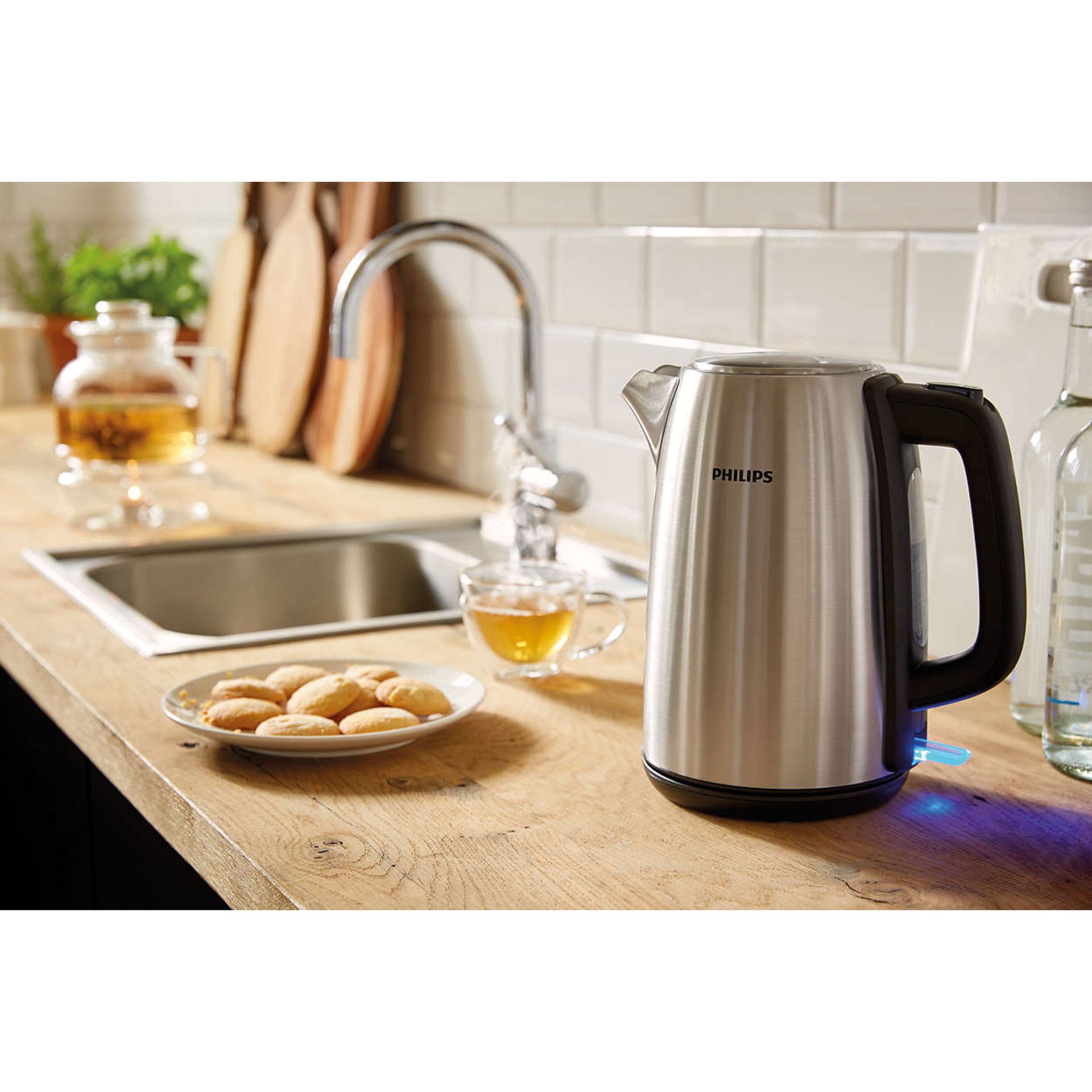Wasserkocher Daily 2.200W 1,7l Edelstahl