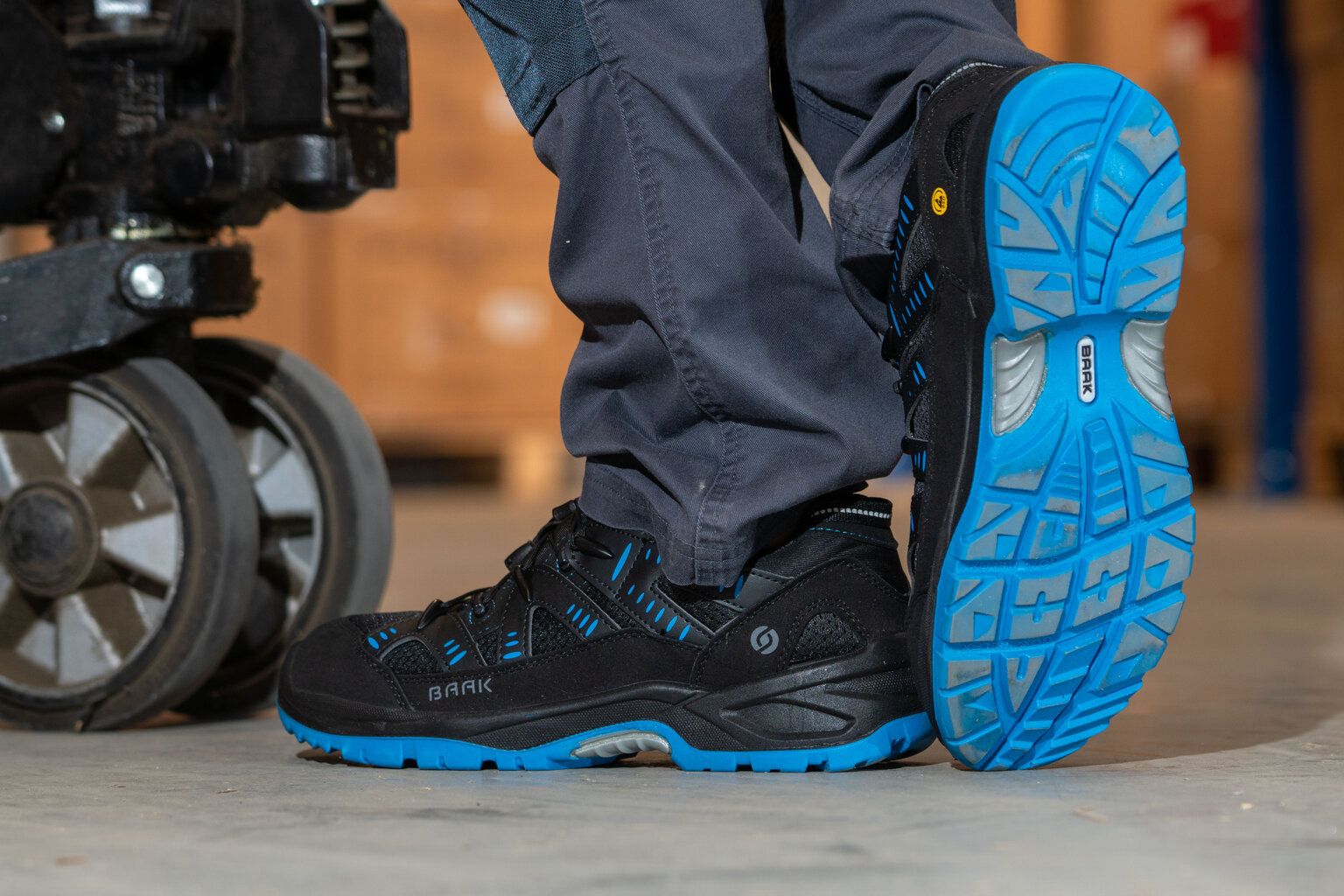 Halbschuh HOMER, S1P SRC ESD, 38, BAAK