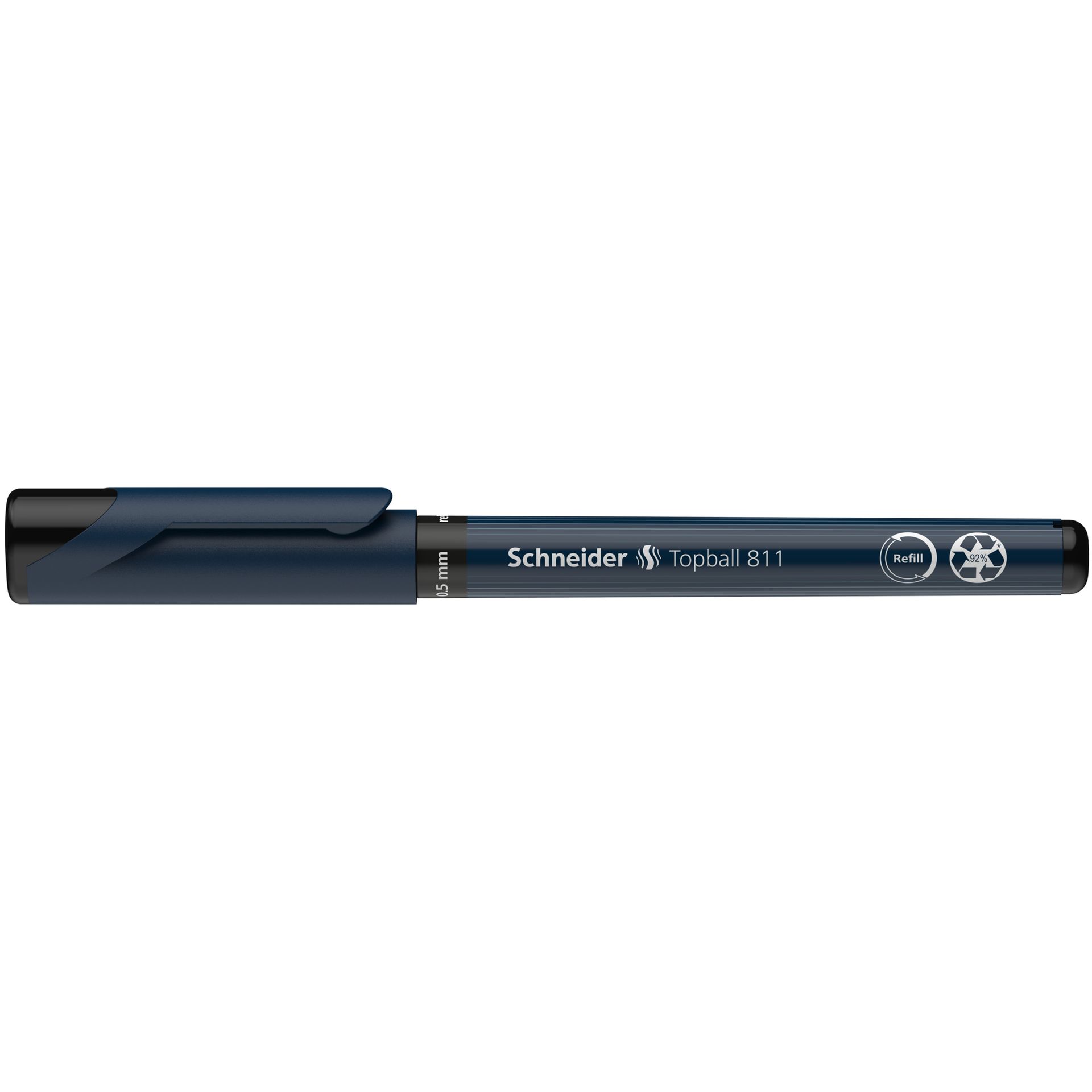 Tintenroller Topball 0,5mm schwarz