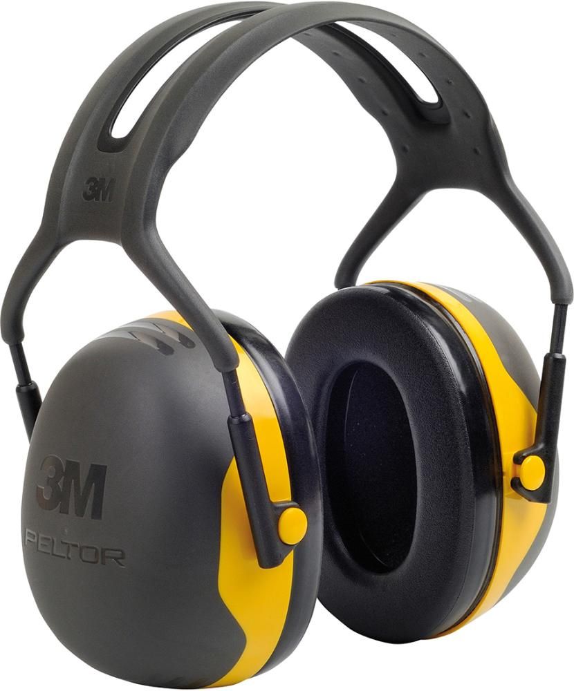 3M Peltor kap X2 geel hoofdbeugel