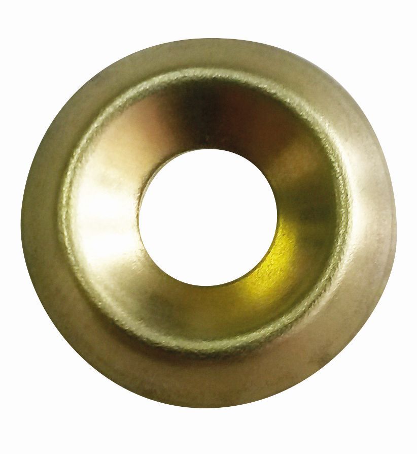 Schrauben-Rosetten Messing vernickelt 4,5 x 11,0 mm