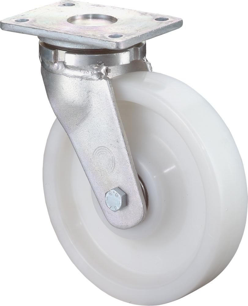 Lenkrolle 85mm RR100.B15 Platte,Kst.weiß,KL RR100.B15.085 BS ROLLEN