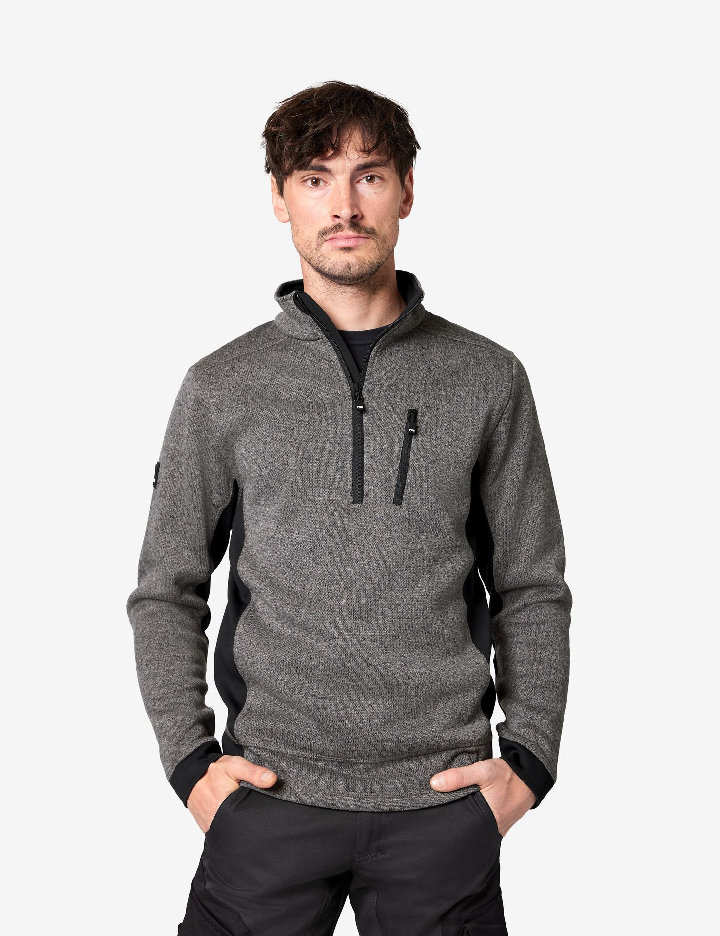 FHB Strickfleece-Sweatshirt PATRICK