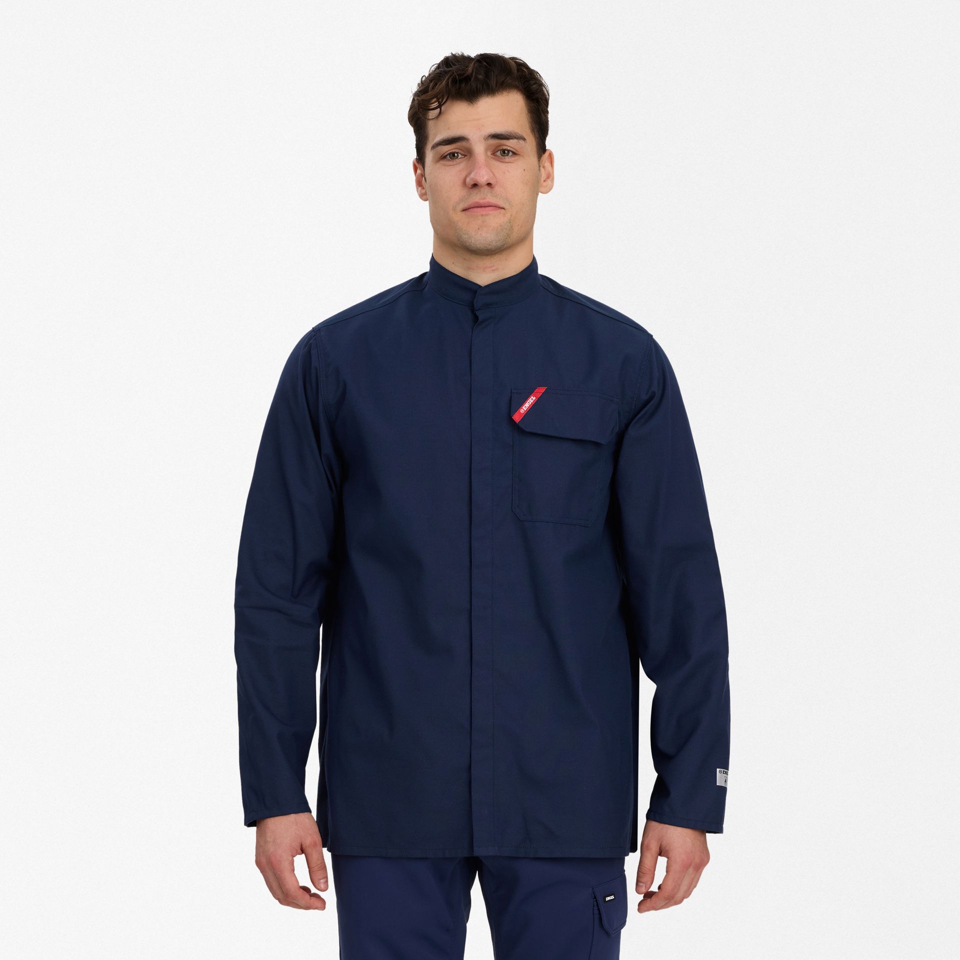 Safety+ Multinorm Hemd Marine, Gr. 37/38
