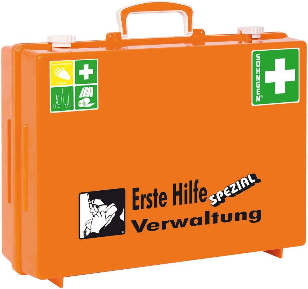 ErsteHilfe-Koffer SpezialMT-CD Verwaltung, orange