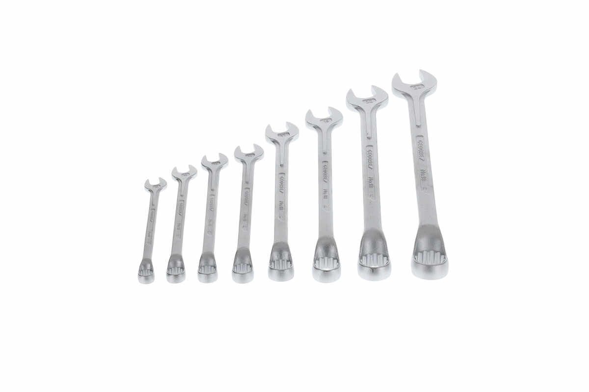 1 B-08 Ring-Maulschlüssel-Satz 8-teilig 10-24 mm
