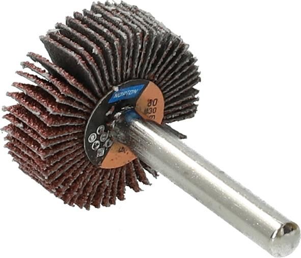 Fächerschleifer m.Schaft R207Plus 30x10x6 P60