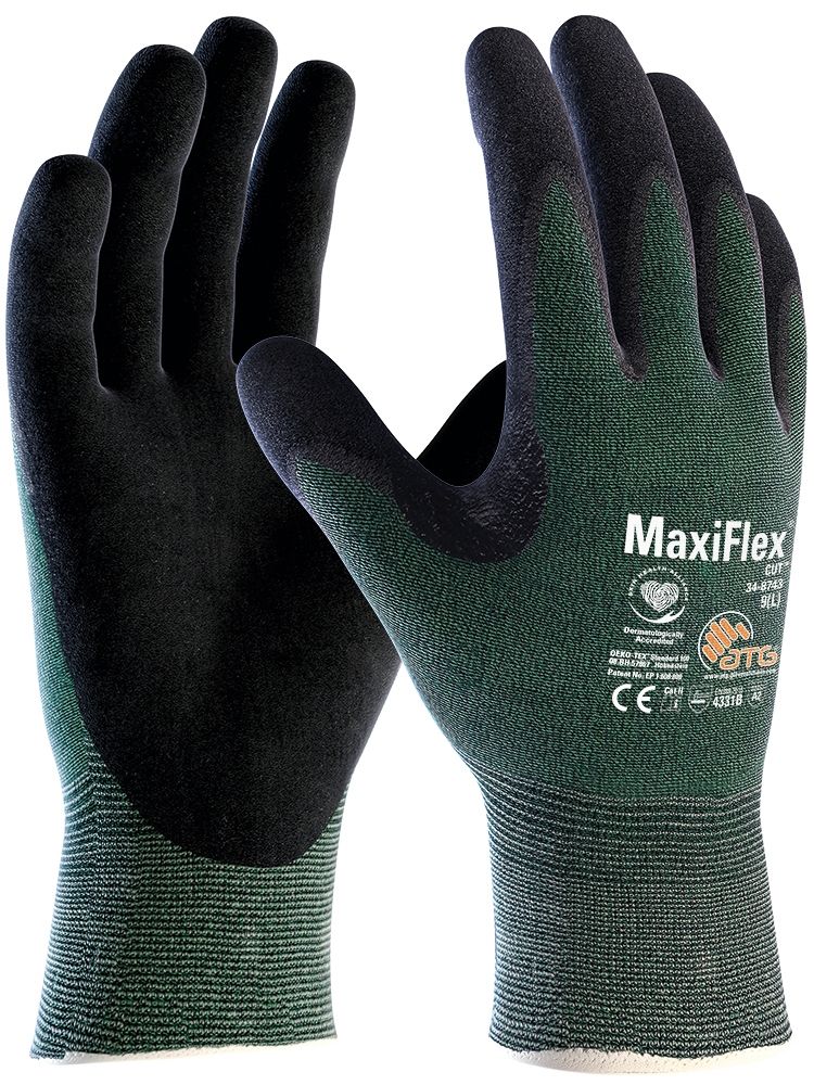 MAXIFLEX Schnittschutz-Strickhandschuhe