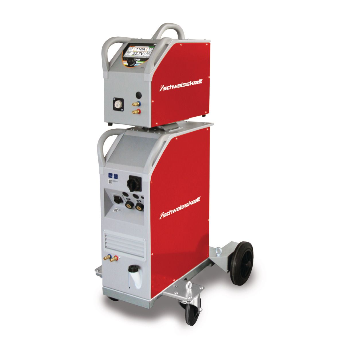 MIG/MAG Inverter-Schweißgerät Schweisskraft PRO-MIG.ARC 404 WS SET