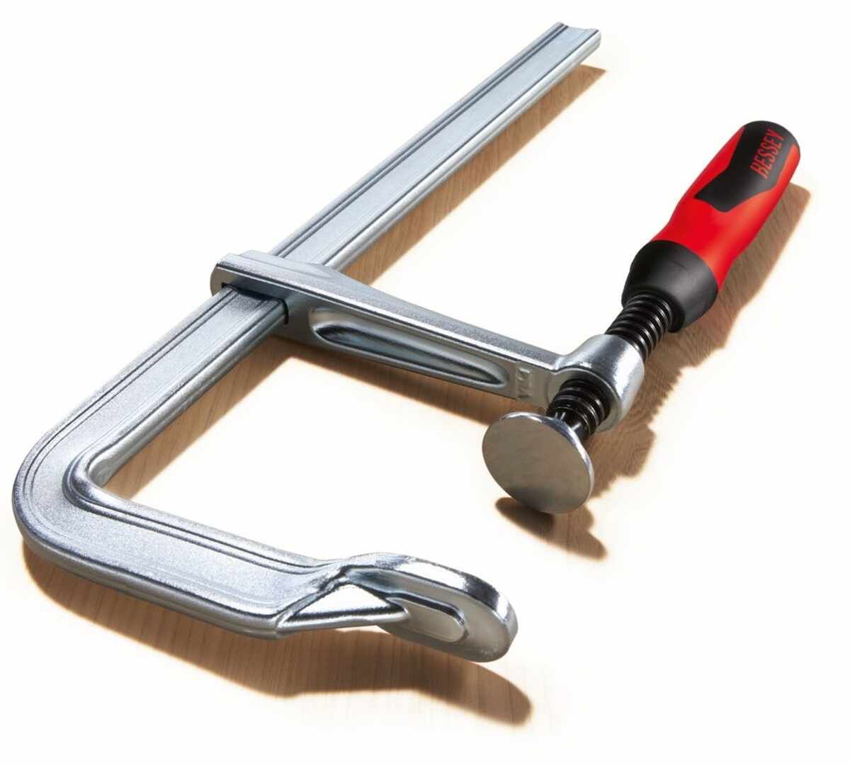 Original BESSEY Ganzstahl-Schraubzwinge GZ mit 2-Komponenten-Kunststoffgriff