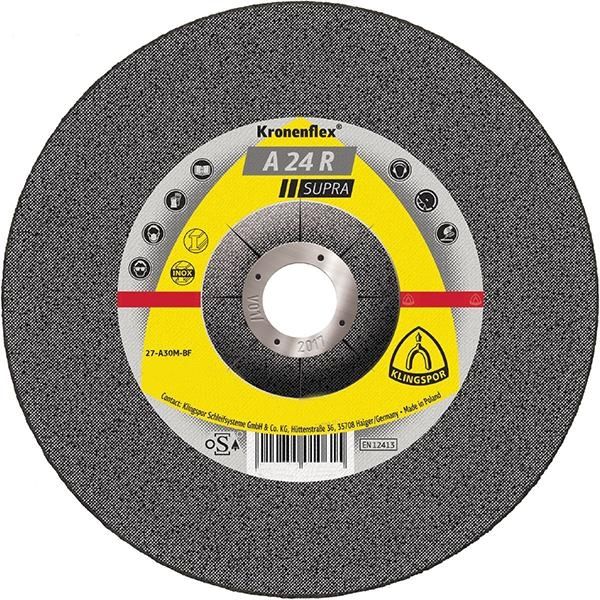 Schruppscheibe A24R Supra115x6 mm gekr. Klingspor