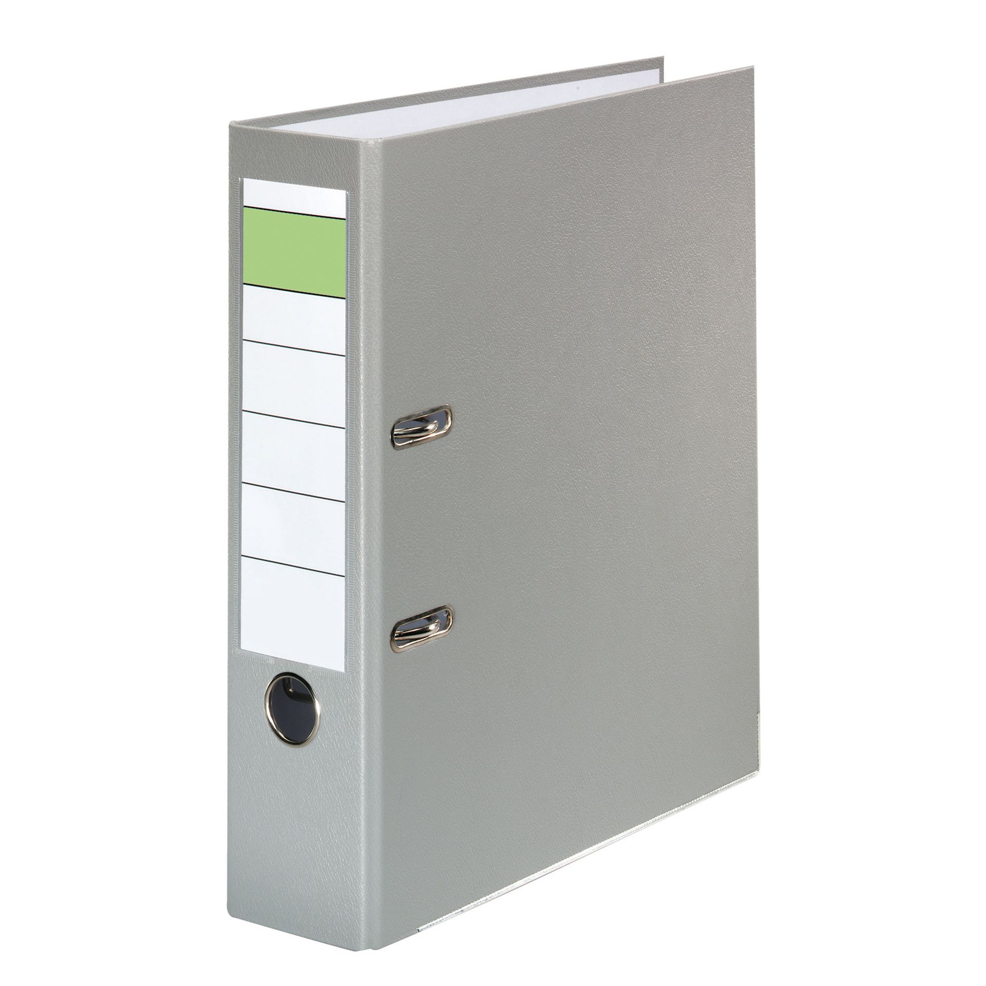 Ordner DIN A4 80mm PP grau