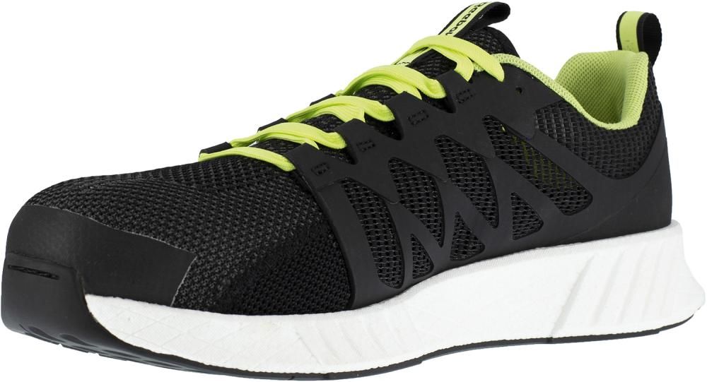 Halbschuh Fusion Flexweave Work,S1P,37 schwarz/grün/weiß REEBOK