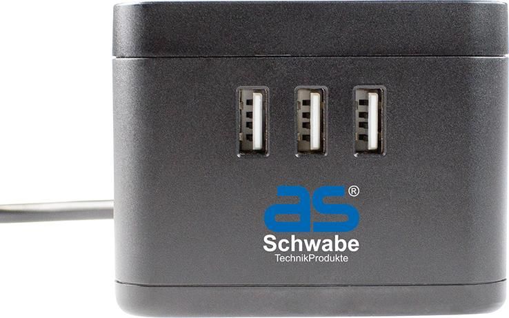 Steckdosenwürfel, 2 fach, IP 20