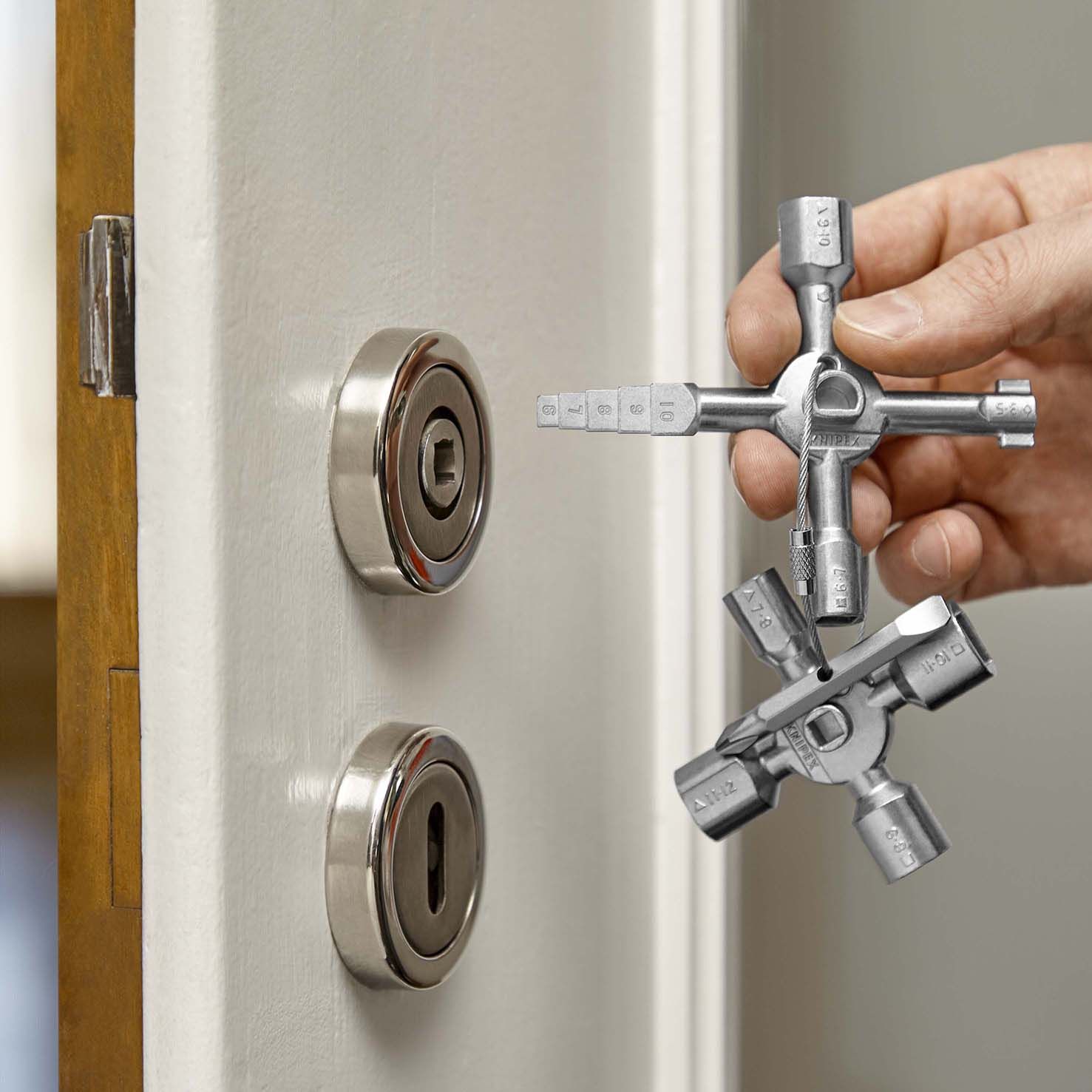 KNIPEX TwinKey® Schaltschrankschlüssel 92 mm