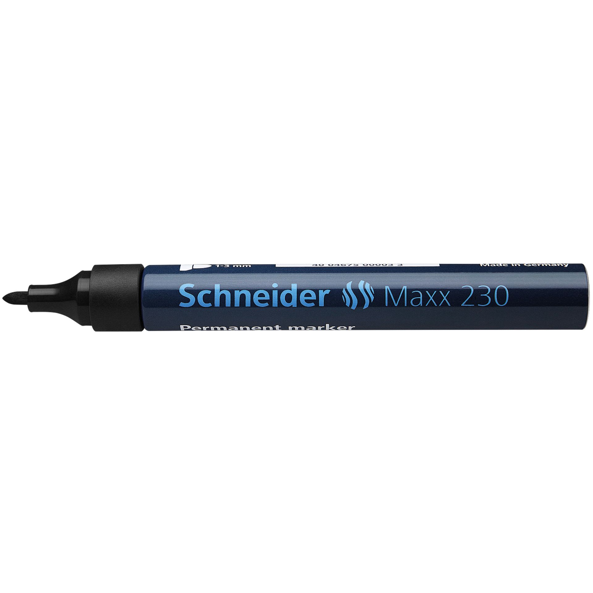 Permanentmarker Maxx 230  Rundspitze 1-3mm schwarz