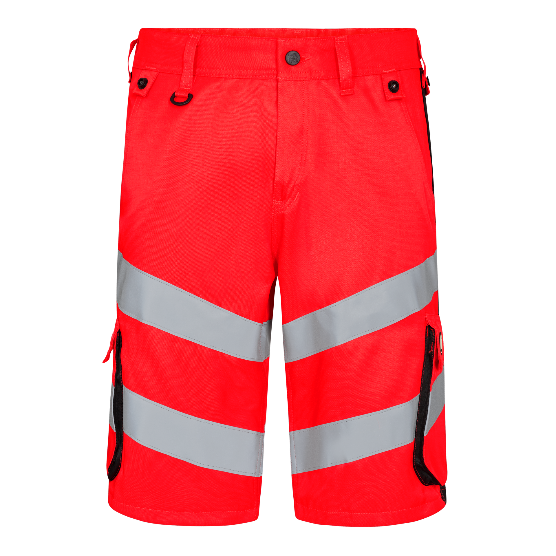 Safety Light Arbeitsshorts Rot/Schwarz, Gr. 56