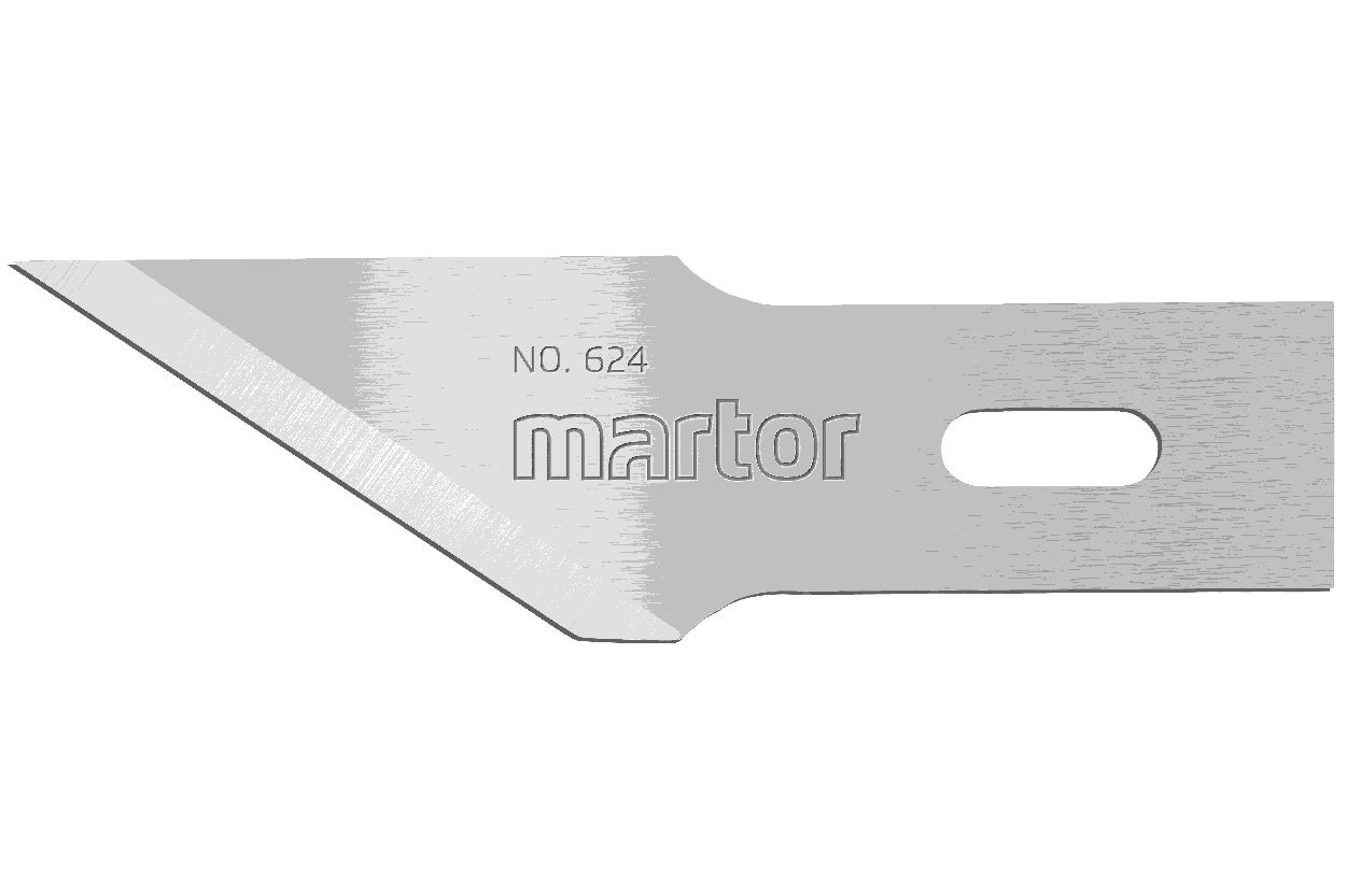 MARTOR Ersatzklinge GRAFIKKLINGE 624 Spezialschliff | 10 Stück